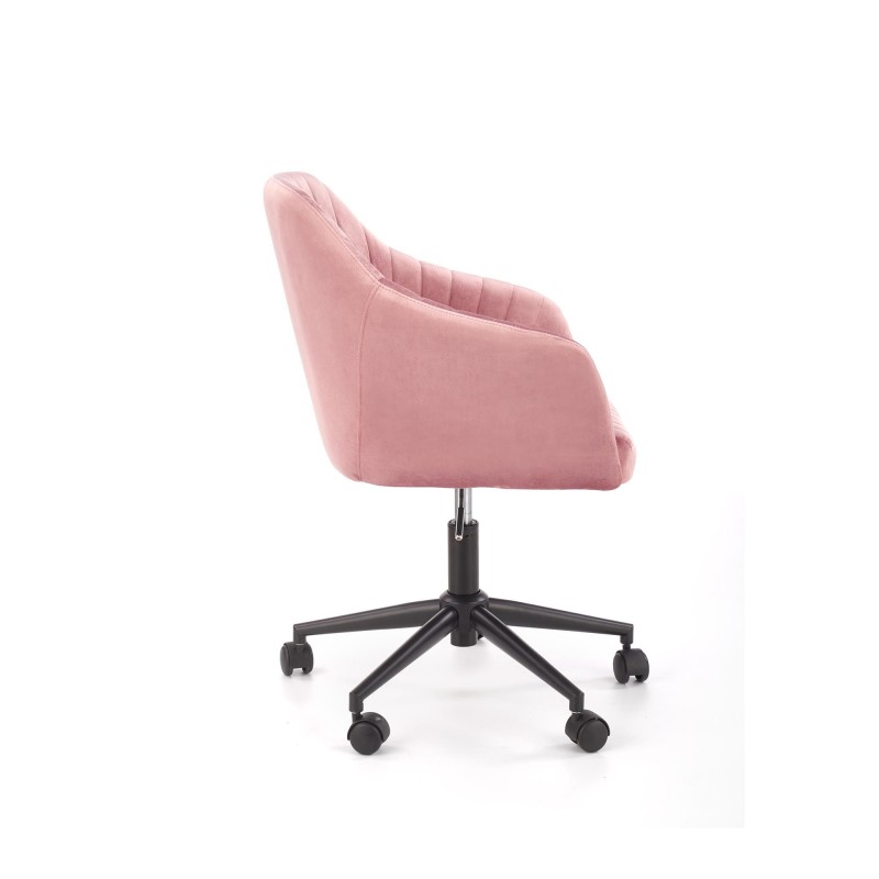 FRESCO fotel młodzieżowy różowy velvet (1p 1szt) FRESCO fotel młodzieżowy różowy velvet (1p 1szt)