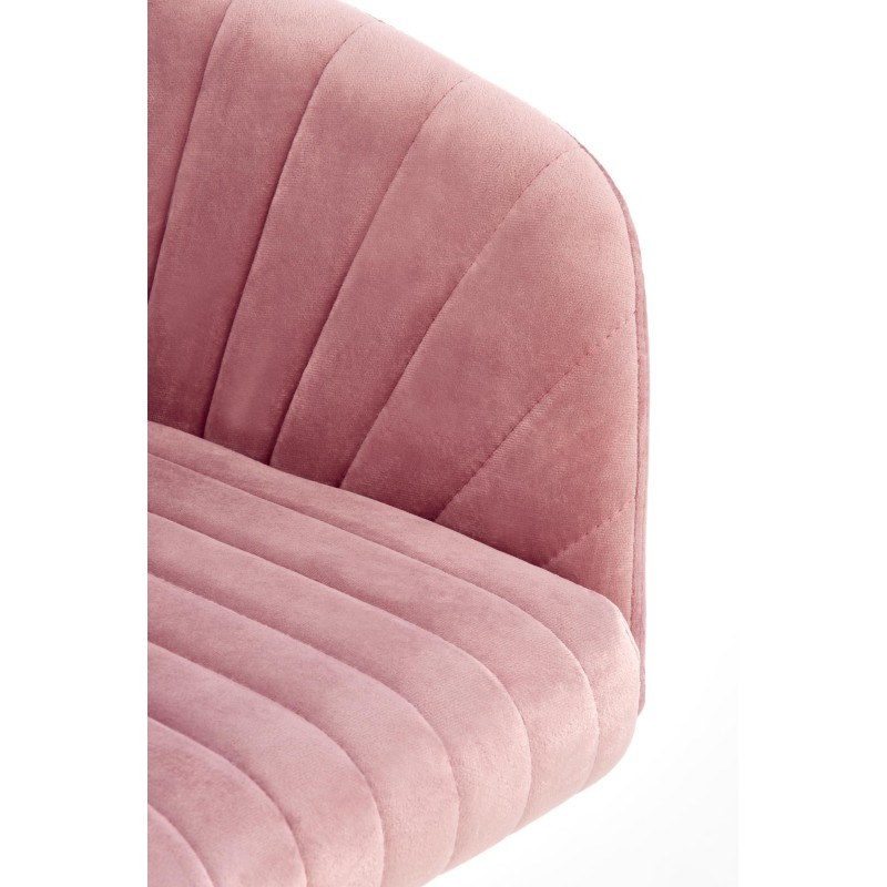 'FRESCO Youth Armchair in Pink Velvet' 'FRESCO Youth Armchair in Pink Velvet'