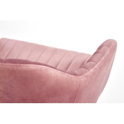 FRESCO fotel młodzieżowy różowy velvet (1p 1szt) FRESCO fotel młodzieżowy różowy velvet (1p 1szt)