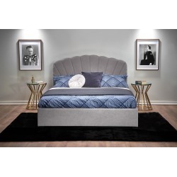 'GABRIELLA 160, Light Ash Grey Bed' 'GABRIELLA 160, Light Ash Grey Bed'