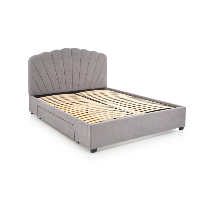 'GABRIELLA 160, Light Ash Grey Bed' 'GABRIELLA 160, Light Ash Grey Bed'