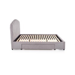 'GABRIELLA 160, Light Ash Grey Bed' 'GABRIELLA 160, Light Ash Grey Bed'