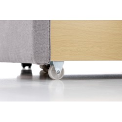 'GABRIELLA 160, Light Ash Grey Bed' 'GABRIELLA 160, Light Ash Grey Bed'