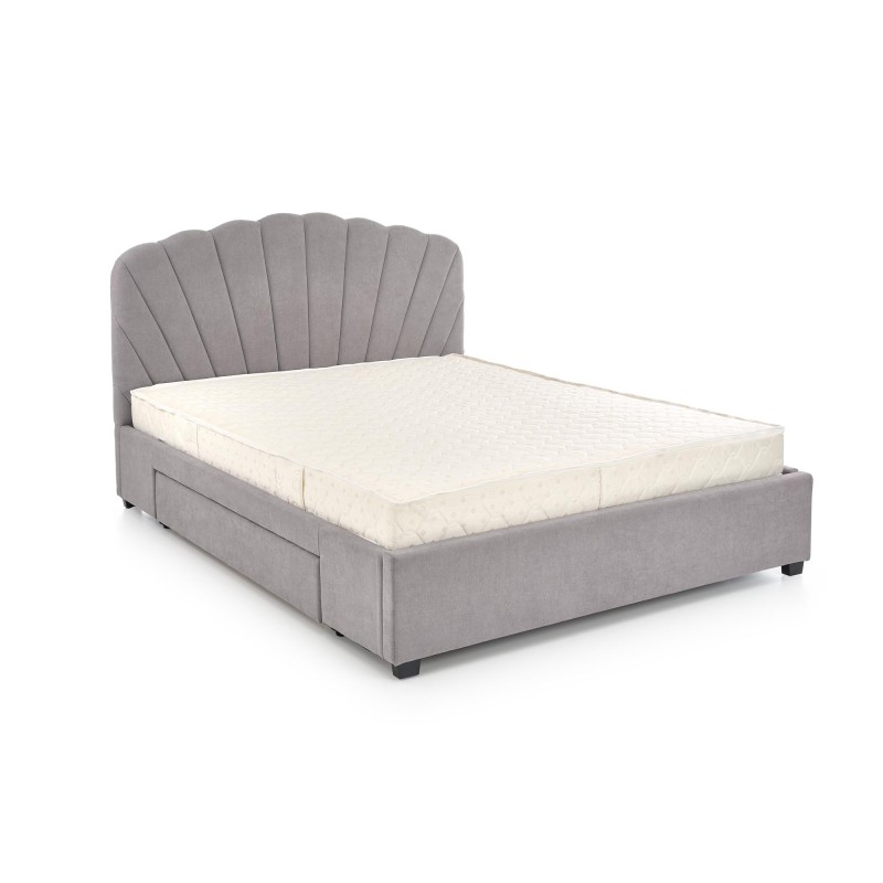 'GABRIELLA 160, Light Ash Grey Bed' 'GABRIELLA 160, Light Ash Grey Bed'