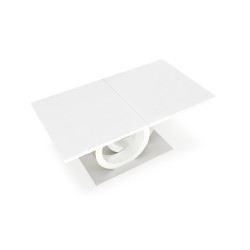 'GALARDO Extendable Table, White / Gold' 'GALARDO Extendable Table, White / Gold'