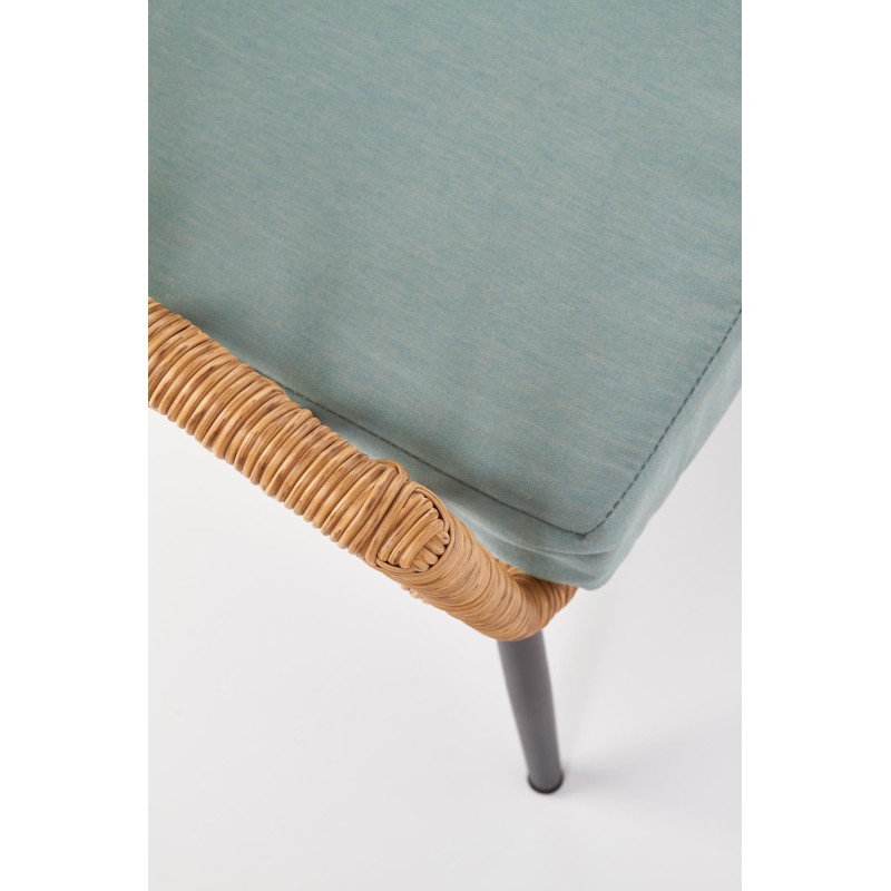 'GARDENA 2S Double Chair Black / Natural / Ash' 'GARDENA 2S Double Chair Black / Natural / Ash'