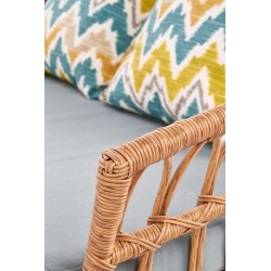 'GARDENA 2S Double Chair Black / Natural / Ash' 'GARDENA 2S Double Chair Black / Natural / Ash'
