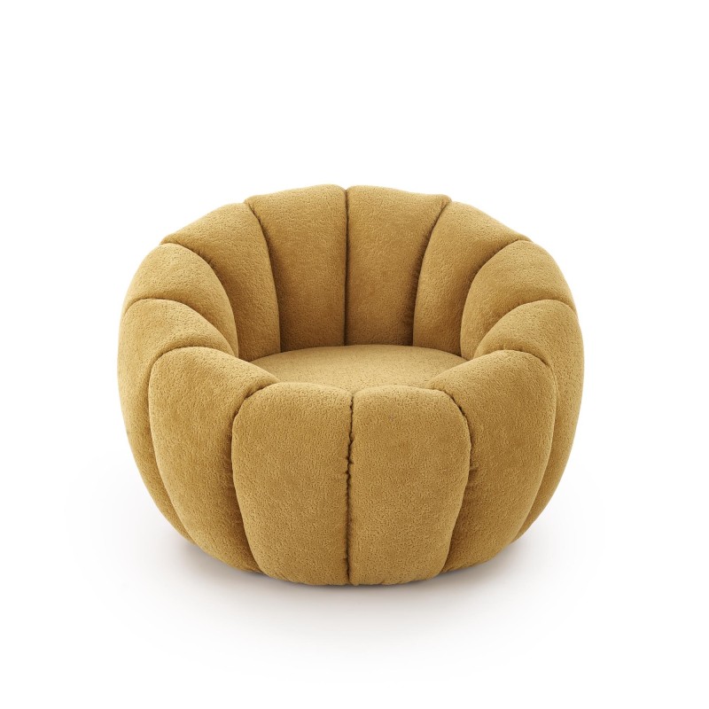 'GASPAR 2 Mustard Relaxation Armchair' 'GASPAR 2 Mustard Relaxation Armchair'