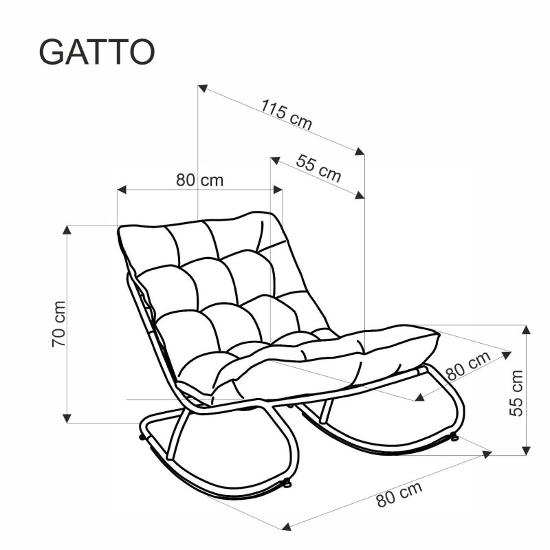 'GATTO Relaxation Armchair Ash' 'GATTO Relaxation Armchair Ash'