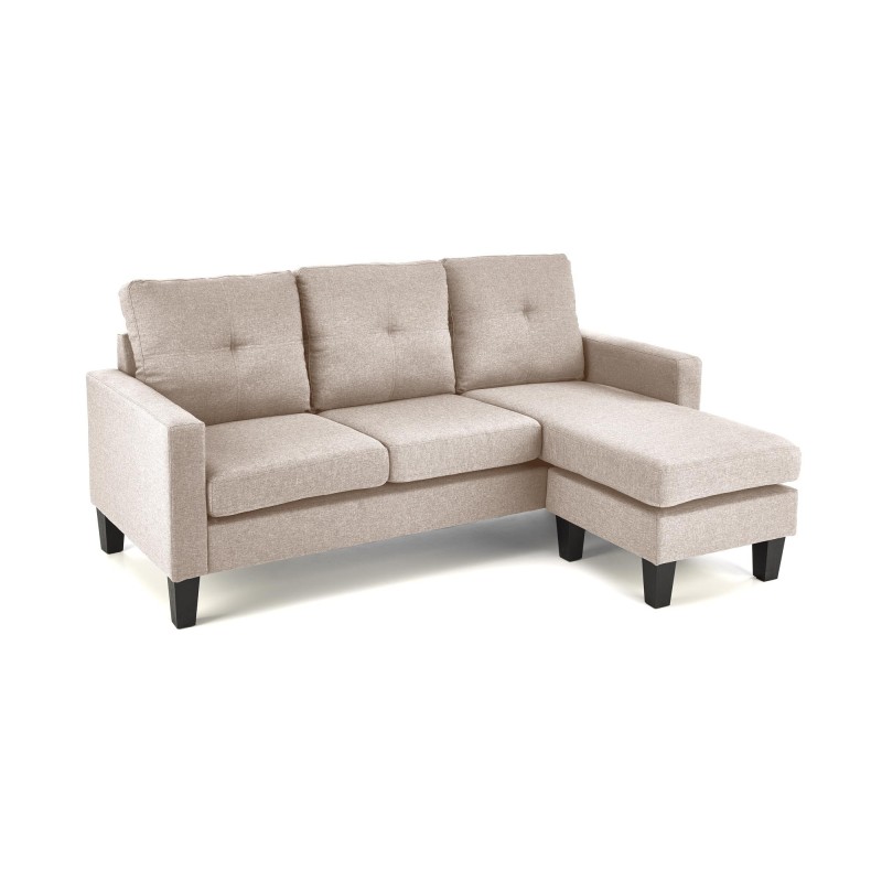 GERSON sofa z podnóżkiem beżowy (1p 1szt) GERSON sofa z podnóżkiem beżowy (1p 1szt)