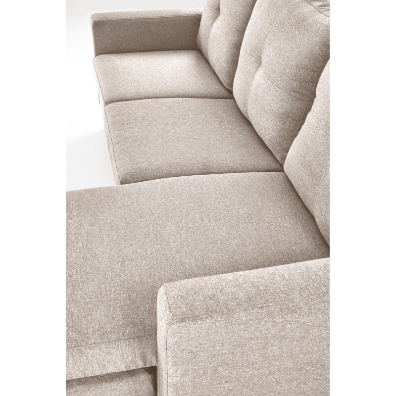 'GERSON Beige Sofa with Footstool' 'GERSON Beige Sofa with Footstool'