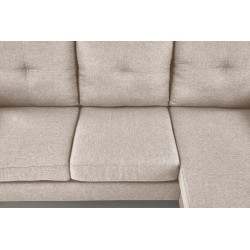 GERSON sofa z podnóżkiem beżowy (1p 1szt) GERSON sofa z podnóżkiem beżowy (1p 1szt)
