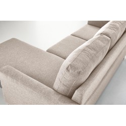 GERSON sofa z podnóżkiem beżowy (1p 1szt) GERSON sofa z podnóżkiem beżowy (1p 1szt)