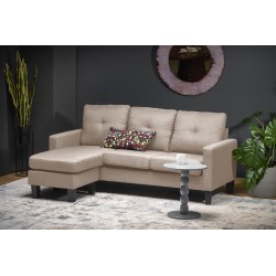 GERSON sofa z podnóżkiem beżowy (1p 1szt) GERSON sofa z podnóżkiem beżowy (1p 1szt)