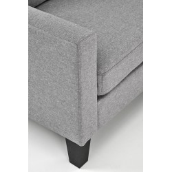 GERSON sofa z podnóżkiem popielaty (1p 1szt) GERSON sofa z podnóżkiem popielaty (1p 1szt)