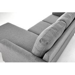 GERSON sofa z podnóżkiem popielaty (1p 1szt) GERSON sofa z podnóżkiem popielaty (1p 1szt)