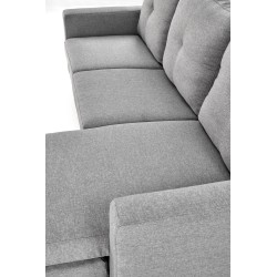 GERSON sofa z podnóżkiem popielaty (1p 1szt) GERSON sofa z podnóżkiem popielaty (1p 1szt)