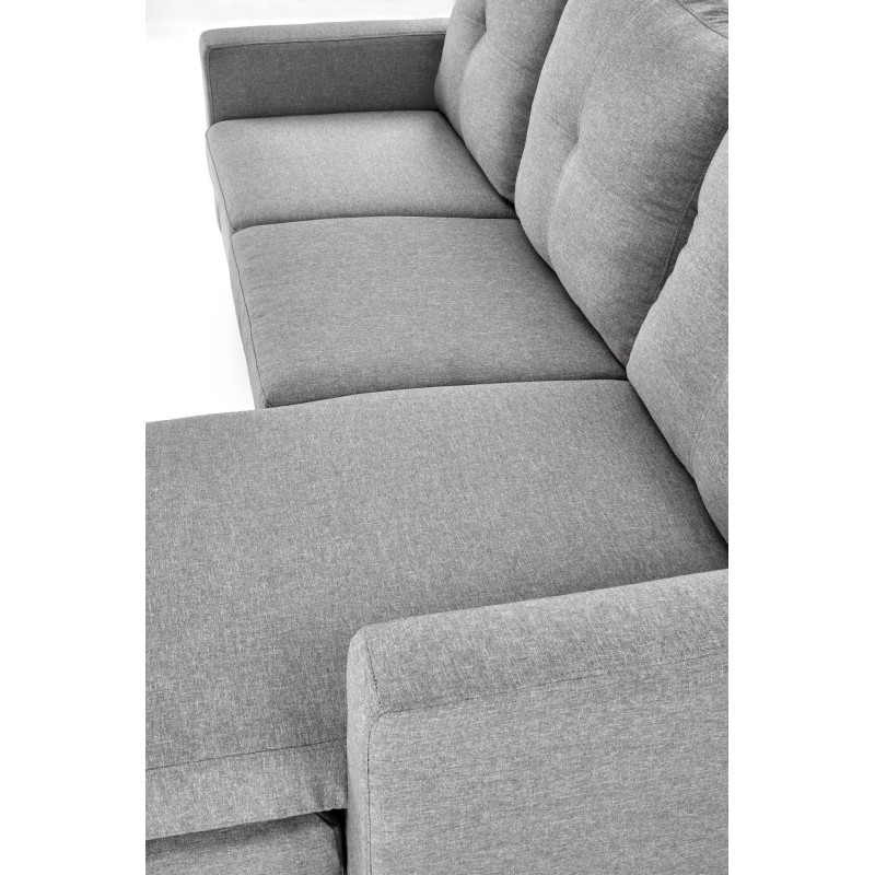 GERSON sofa z podnóżkiem popielaty (1p 1szt) GERSON sofa z podnóżkiem popielaty (1p 1szt)