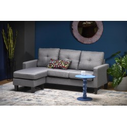 GERSON sofa z podnóżkiem popielaty (1p 1szt) GERSON sofa z podnóżkiem popielaty (1p 1szt)