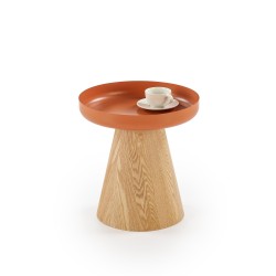 'GINA Coffee Table, Natural / Cinnamon'