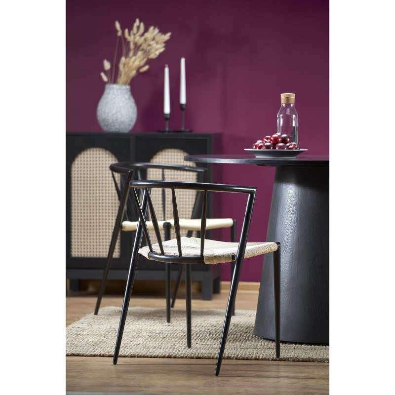 'GINTER Round Table, Black' 'GINTER Round Table, Black'