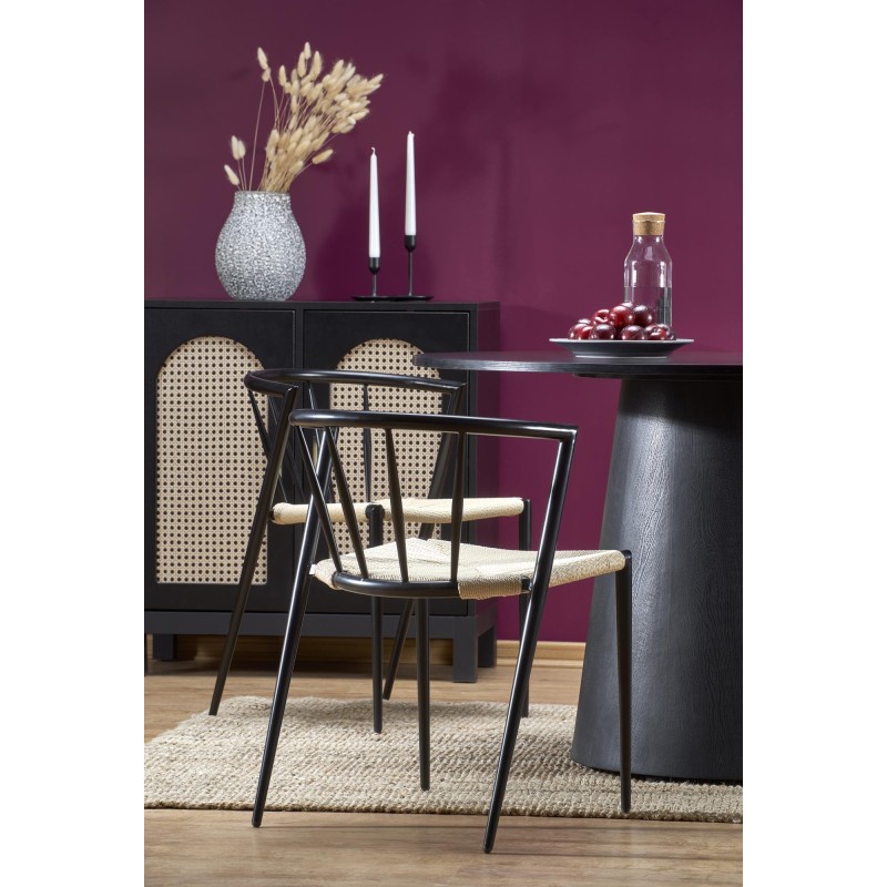 'GINTER Round Table, Black' 'GINTER Round Table, Black'