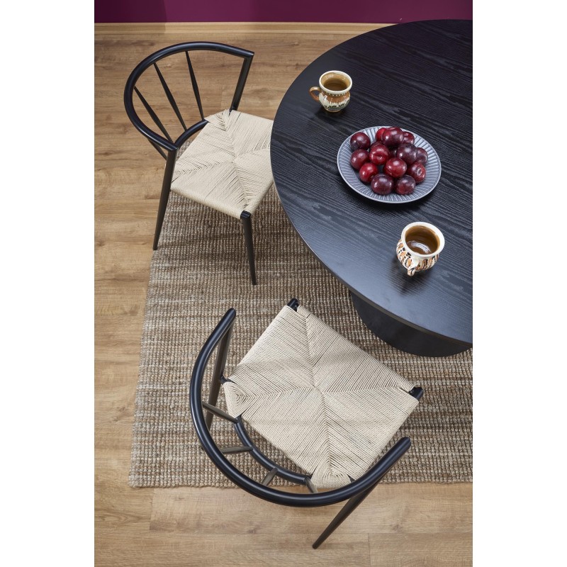 'GINTER Round Table, Black' 'GINTER Round Table, Black'