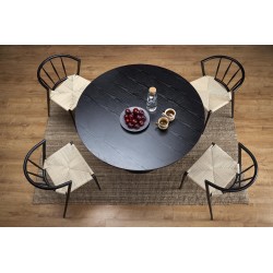 'GINTER Round Table, Black' 'GINTER Round Table, Black'