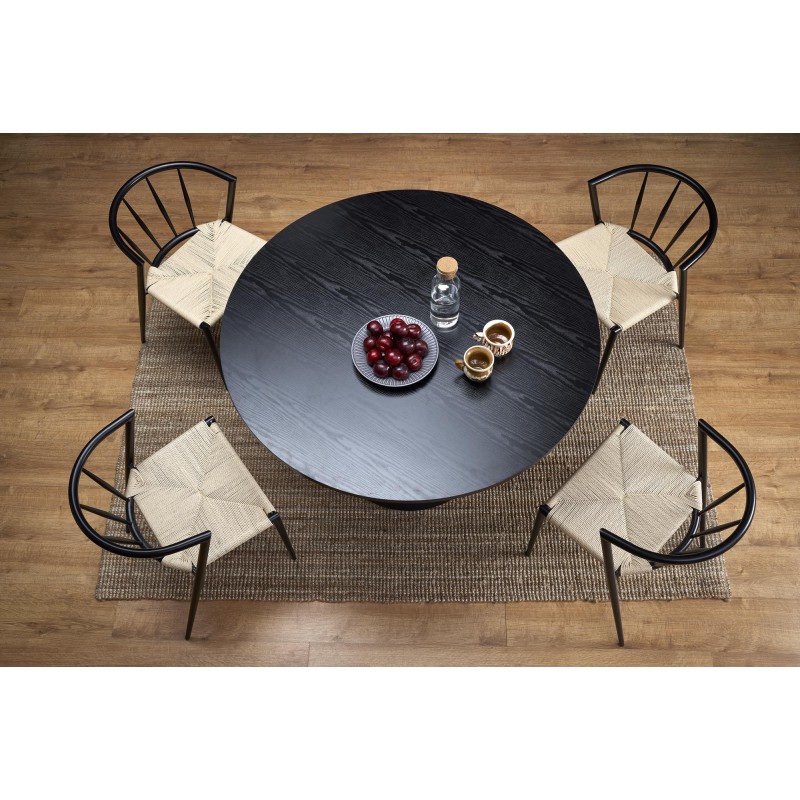 'GINTER Round Table, Black' 'GINTER Round Table, Black'
