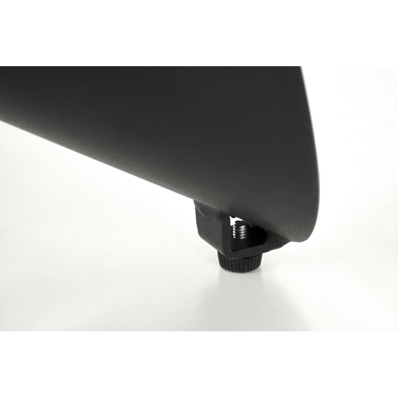 'GIOVANI Round Table, Top - Green Marble, Legs - Black' 'GIOVANI Round Table, Top - Green Marble, Legs - Black'