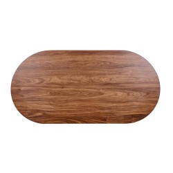 'GISELA Walnut Coffee Table' 'GISELA Walnut Coffee Table'