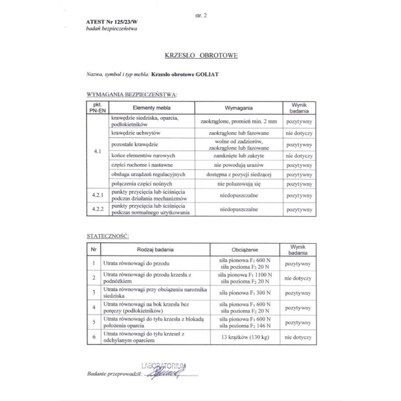 GOLIAT fotel gabinetowy czarny (1p 1szt) GOLIAT fotel gabinetowy czarny (1p 1szt)