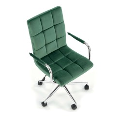 GONZO 4 fotel młodzieżowy ciemny zielony velvet (1p 1szt) GONZO 4 fotel młodzieżowy ciemny zielony velvet (1p 1szt)