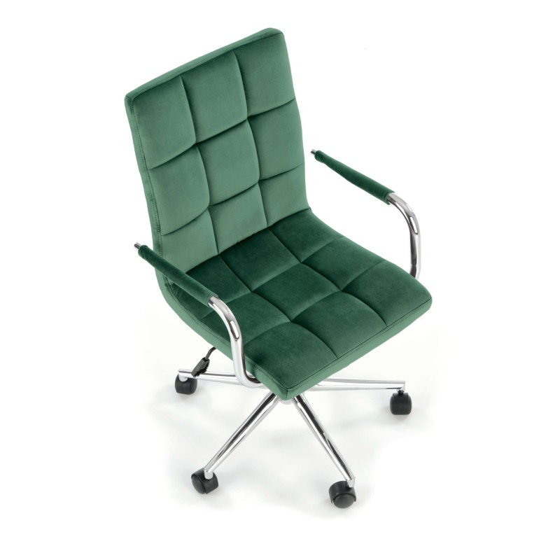 'GONZO 4 Dark Green Velvet Youth Armchair' 'GONZO 4 Dark Green Velvet Youth Armchair'