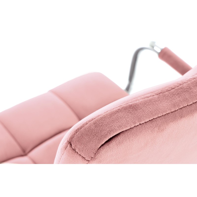 'GONZO 4 Youth Armchair in Pink Velvet' 'GONZO 4 Youth Armchair in Pink Velvet'