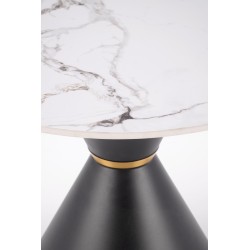'GORETTI_S White Marble / Black Bench' 'GORETTI_S White Marble / Black Bench'