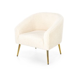 'GRIFON Cream / Gold Relaxation Armchair' 'GRIFON Cream / Gold Relaxation Armchair'