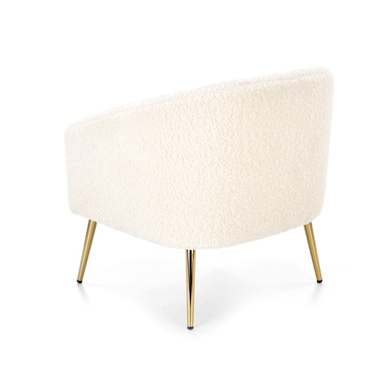 'GRIFON Cream / Gold Relaxation Armchair' 'GRIFON Cream / Gold Relaxation Armchair'