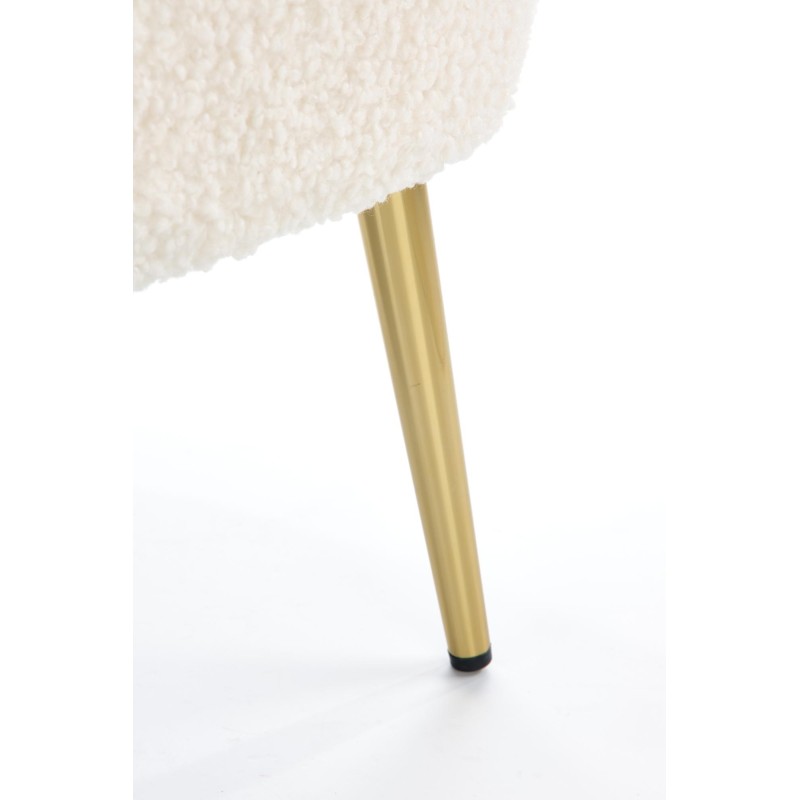 'GRIFON Cream / Gold Relaxation Armchair' 'GRIFON Cream / Gold Relaxation Armchair'