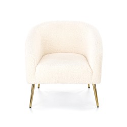 'GRIFON Cream / Gold Relaxation Armchair' 'GRIFON Cream / Gold Relaxation Armchair'