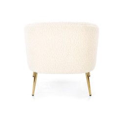 'GRIFON Cream / Gold Relaxation Armchair' 'GRIFON Cream / Gold Relaxation Armchair'