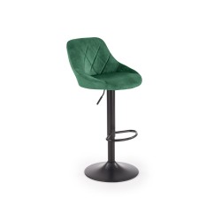 'H101 Dark Green Bar Stool'