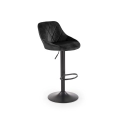 'H101 Black Bar Stool'