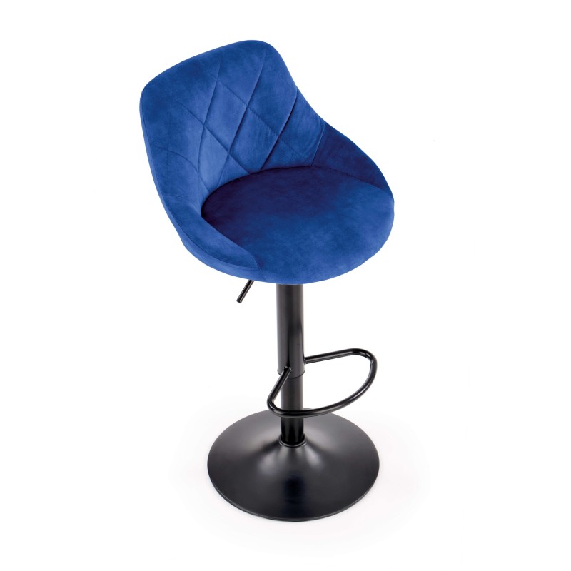 'H101 Navy Blue Bar Stool' 'H101 Navy Blue Bar Stool'