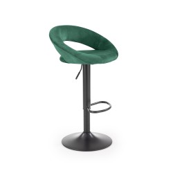 'H102 Dark Green Bar Stool'