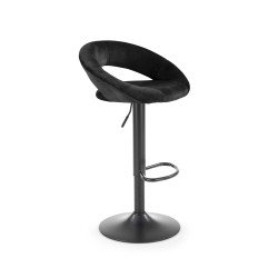 'H102 Black Bar Stool'