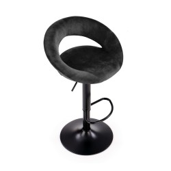 'H102 Black Bar Stool' 'H102 Black Bar Stool'
