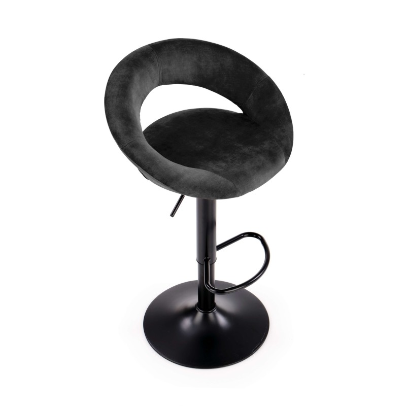 'H102 Black Bar Stool' 'H102 Black Bar Stool'