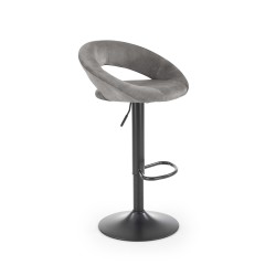 'H102 Ash Gray Bar Stool'