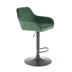 'H103 Dark Green Bar Stool'